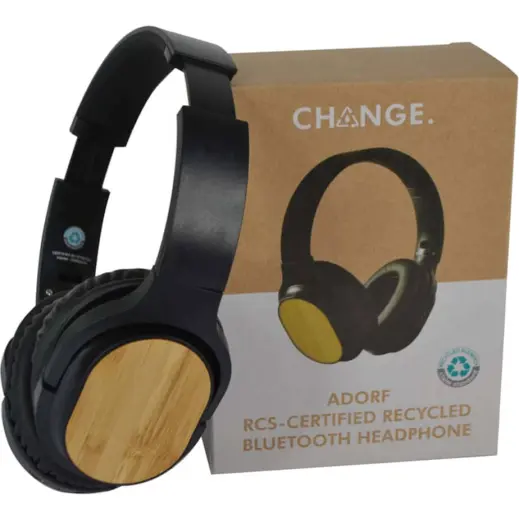 Adorf Change Collection RCS Recycled Bluetooth Headphones Gift Box